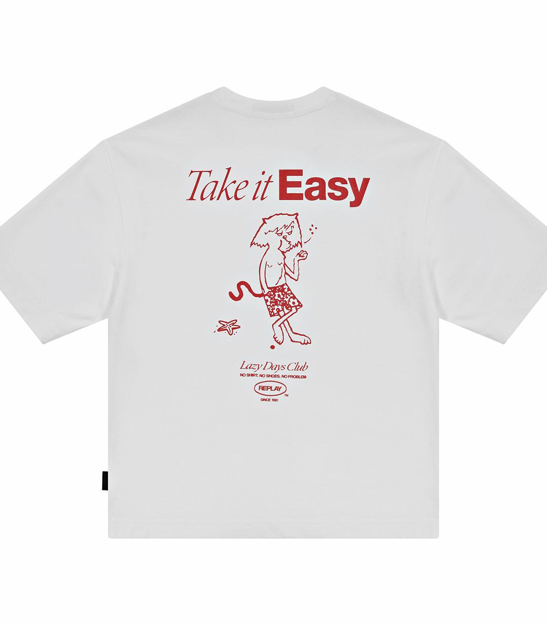 バックプリントTシャツ 詳細画像 ホワイト 2